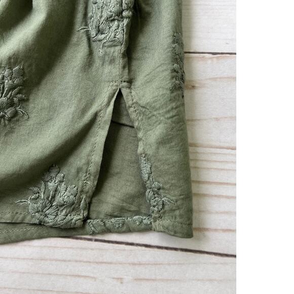 NWT Anthropology by Kyla Seo Holly Shirt - Soft Sage, Size Small - Picture 10 of 13